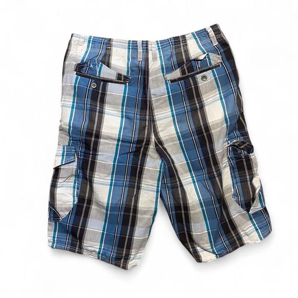 y2k 2000s Helix plaid shorts - Picture 3 of 4